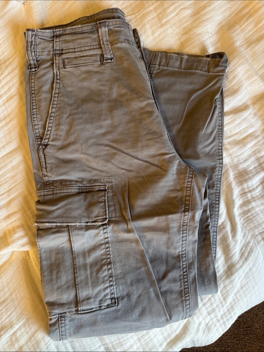 American Eagle Outfitters Gray Cargo Pants